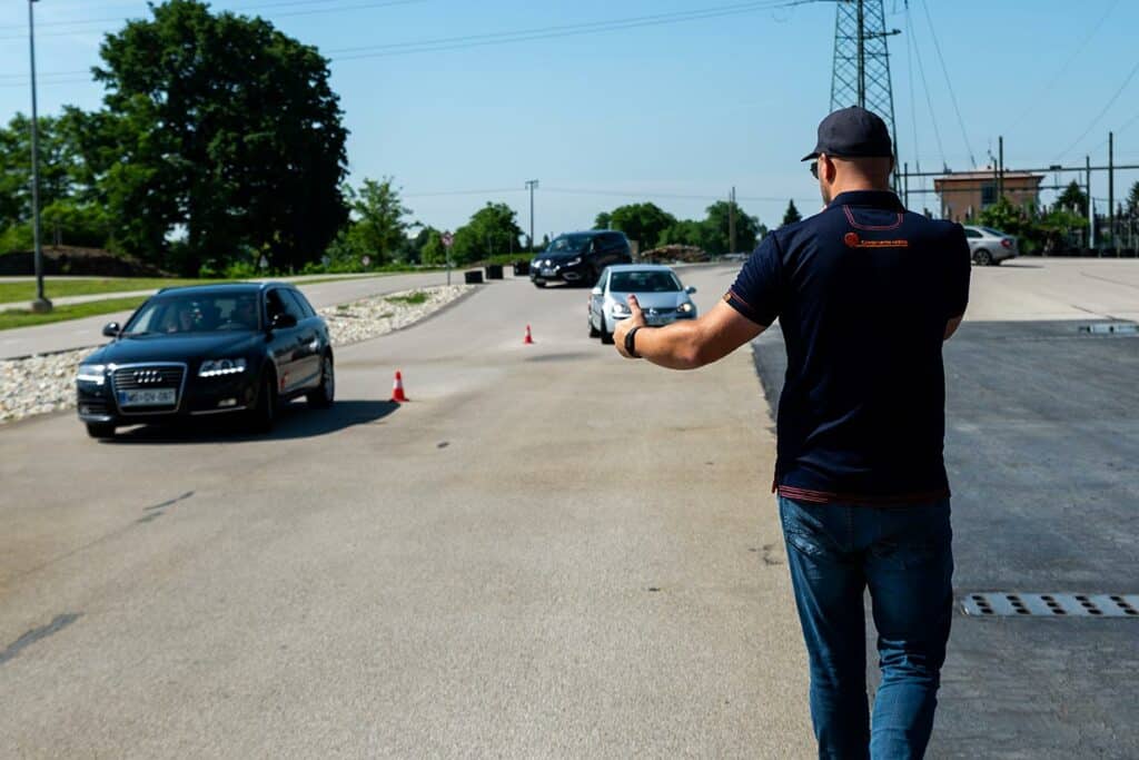 Center varne vožnje Murska Sobota - Uporaba poligona