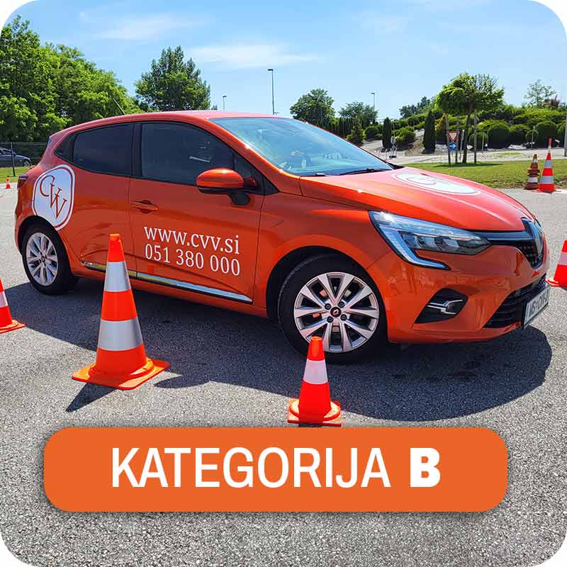 Uporaba poligona za kategorija B